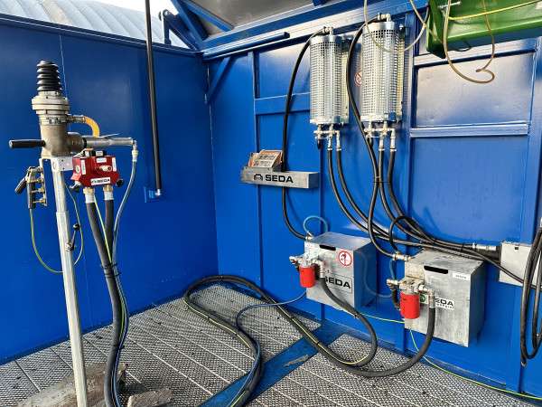 SEDA 4-cestný ventil odsávání paliva a dvojitá kontrola paliva – Martin SK